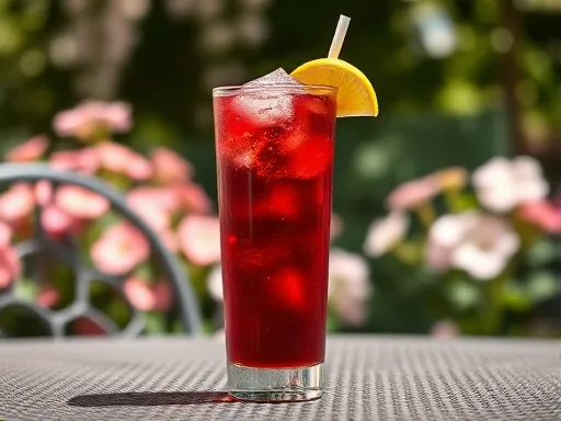 Red Wine Cooler - Outdoors
