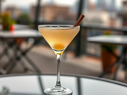 Refreshing Apple Lemonade - Outdoors