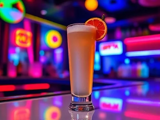 Reggae Cocktail - At a Bar