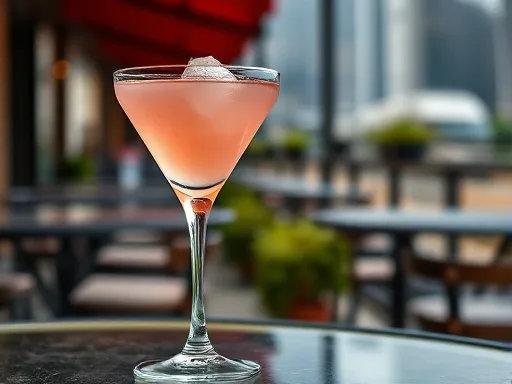 Rhubarb Syrup - Outdoors