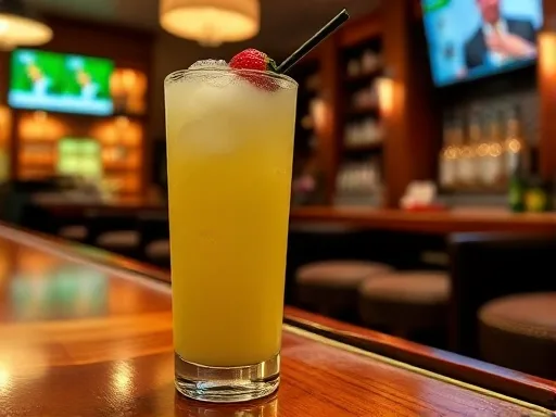 Rieber Red Margarita - At a Bar