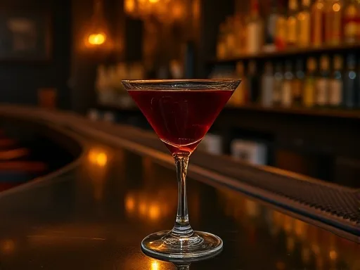 Rock and Rye Cocktail - At a Bar