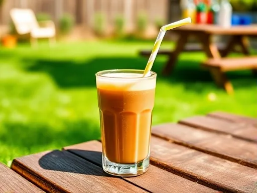 Rootbeer Floatie - Outdoors