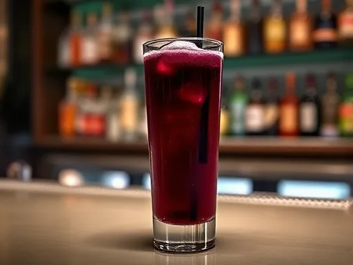 Rosarita Highball - At a Bar