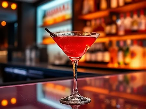 Roselyn Cocktail - At a Bar