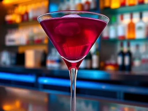 Rouge Martini - At a Bar