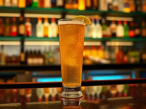 Rum Collins - At a Bar