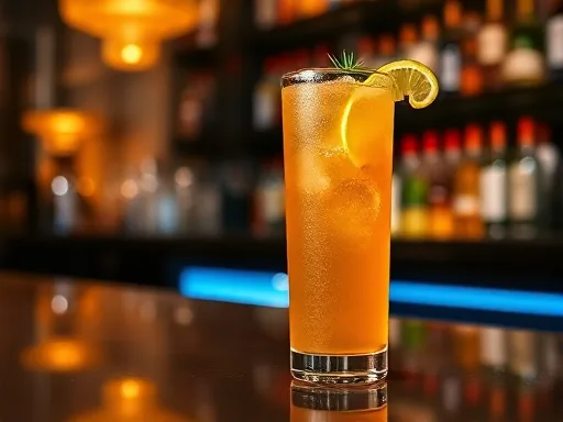 Rum Cooler - At a Bar