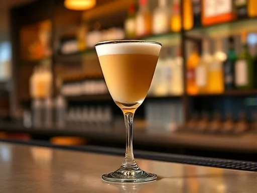 Rum Milk Punch - At a Bar