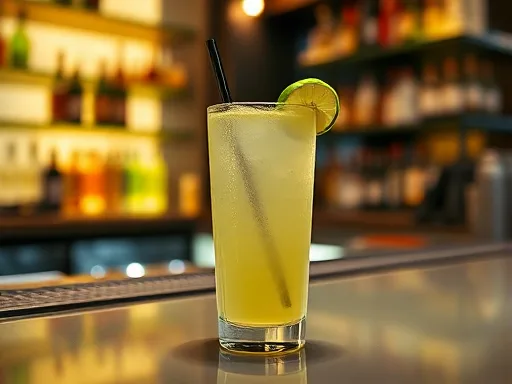 Rum Rickey - At a Bar