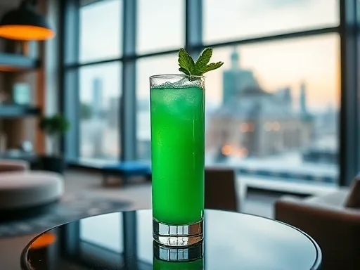 Rum Stinger - At Home
