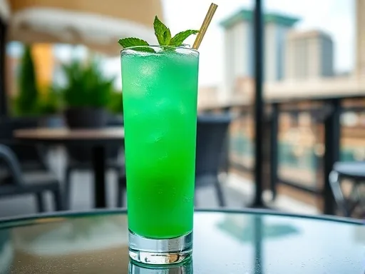 Rum Stinger - Outdoors