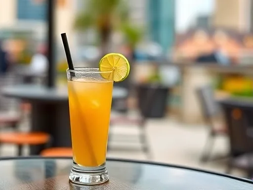 Rum Swizzle - Outdoors