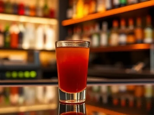 Russian Bloody Mary - At a Bar