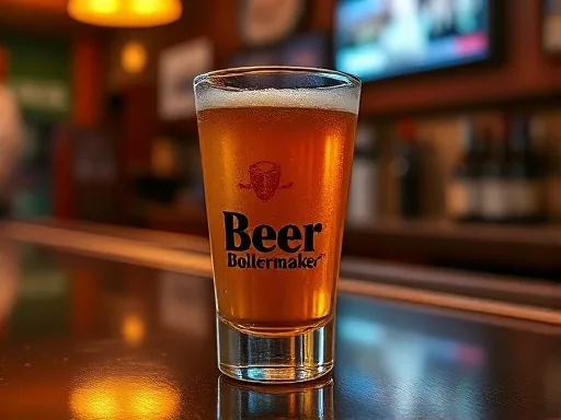 Russian Boilermaker - At a Bar