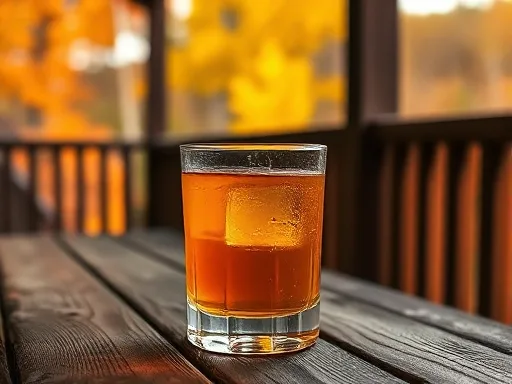 Rye Club Cocktail - Outdoors