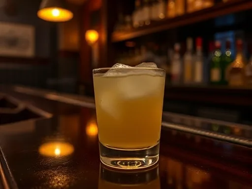 Rye Sour - At a Bar