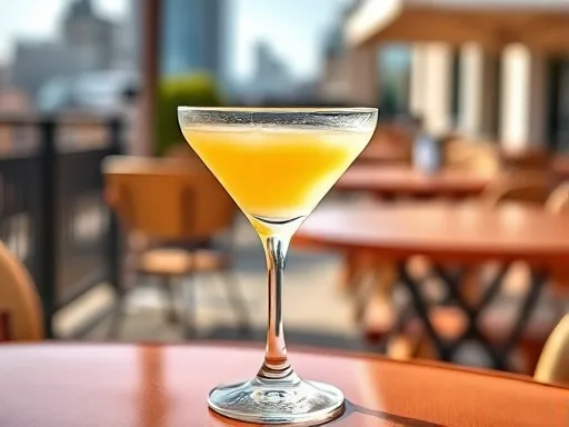 Salt and Pepper Martini - Outdoors