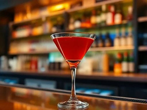Sand-Martin Cocktail - At a Bar