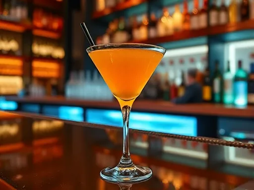 Sangria Liqueur - At a Bar
