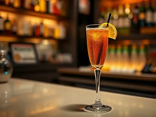 Saronno Kir Imperial - At a Bar