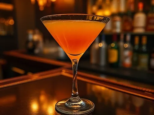 Saucy Sue Cocktail - At a Bar