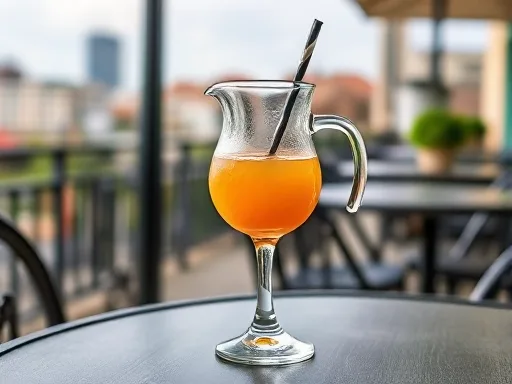 Sauternes House Punch - Outdoors