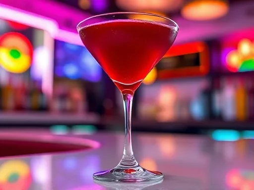 Scarlett Martini - At a Bar