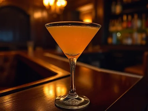 Scotch Bishop Cocktail - At a Bar