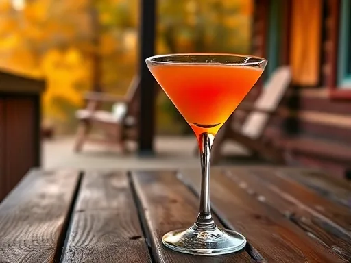 Scotch Bishop Cocktail - Outdoors