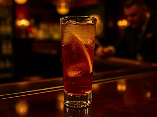 Scotch Highball - At a Bar
