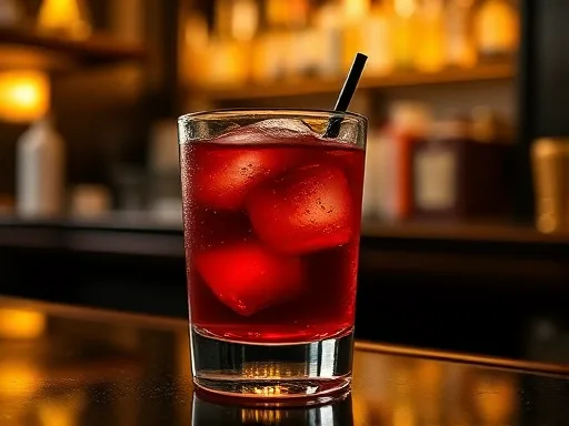 Scotch Holiday Sour - At a Bar
