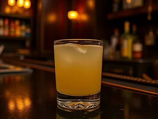Scotch Melon Sour - At a Bar
