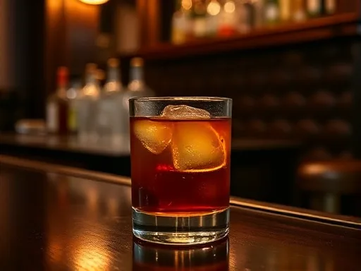 Scotch Old-Fashioned - At a Bar