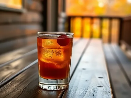 Scotch Old-Fashioned - Outdoors