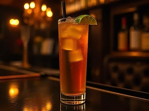 Scotch Rickey - At a Bar