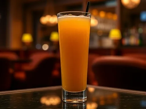 Screwdriver With Color - At a Bar