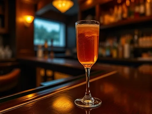 Seelbach Cocktail - At a Bar