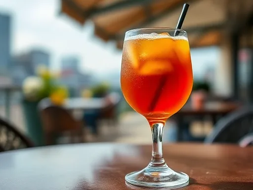 Sherry Cobbler - Outdoors