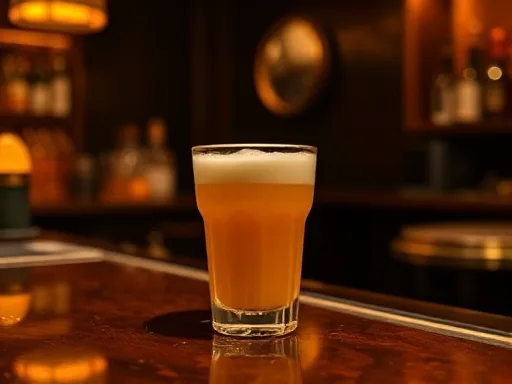 Sherry Flip - At a Bar