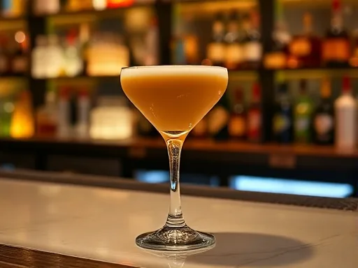Sherry Milk Punch - At a Bar