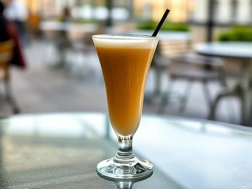 Sherry Milk Punch - Outdoors