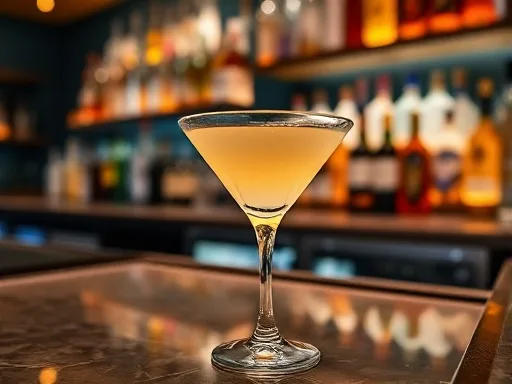 Silver Cocktail - At a Bar