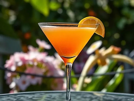 Silver King Cocktail - Outdoors
