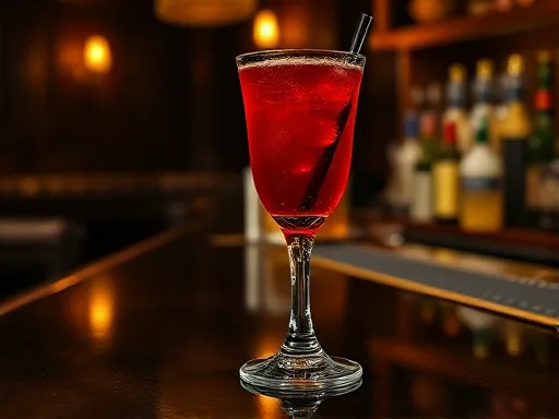 Singapore Sling - At a Bar