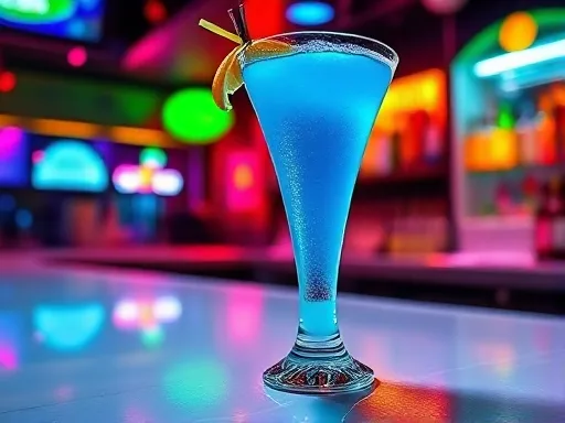 Sky Blue Fallout - At a Bar