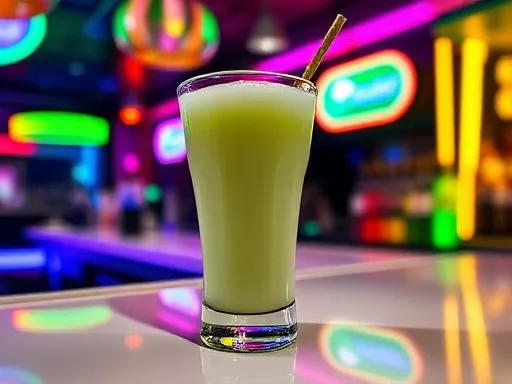 Slime Cocktail - At a Bar
