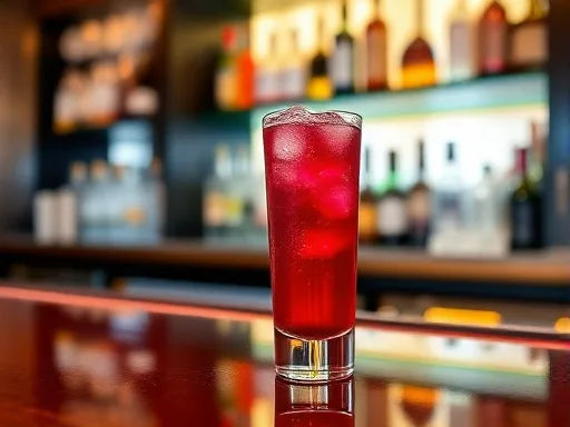Sloe Gin Collins - At a Bar