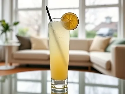 Sloe Gin Fizz - At Home