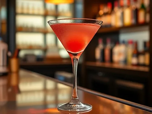 Smile Cocktail - At a Bar